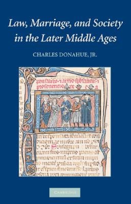 Law, Marriage, and Society in the Later Middle Ages pdf epub mobi 电子书 下载