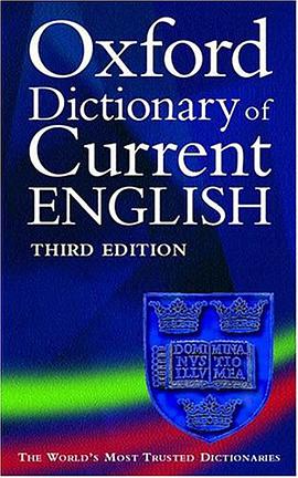 The Oxford Dictionary of Current English pdf epub mobi 电子书 下载