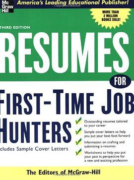 Resumes for First-time Job Hunters pdf epub mobi 电子书 下载