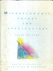 Microeconomic Theory and Applications pdf epub mobi 电子书 下载