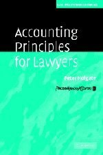 Accounting Principles for Lawyers pdf epub mobi 电子书 下载