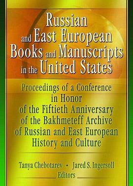 Russian and East European Books and Manuscripts in the United States pdf epub mobi 电子书 下载
