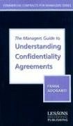 The Managers Guide to Understanding Confidentiality Agreements pdf epub mobi 电子书 下载