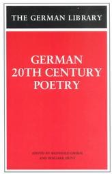 German 20th Century Poetry pdf epub mobi 电子书 下载