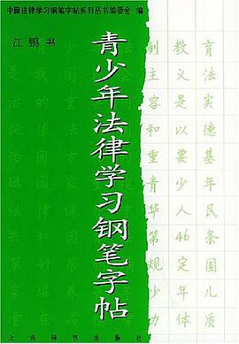 青少年法律学习钢笔字帖 pdf epub mobi 电子书 下载