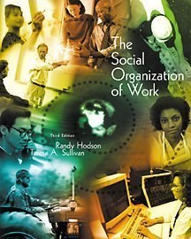 The Social Organization of Work pdf epub mobi 电子书 下载