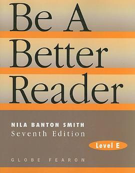 Be a Better Reader, Level E pdf epub mobi 电子书 下载