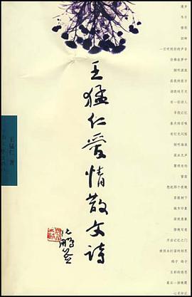 王猛仁爱情散文诗 pdf epub mobi 电子书 下载