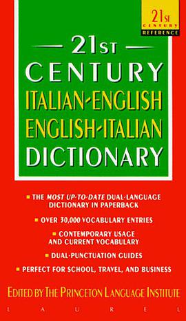 Italian-English/English-Italian Dictionary pdf epub mobi 电子书 下载