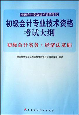 初级会计实务.经济法基础-初级会计专业技术资格考试大纲-全国会计专业技术资格考试 pdf epub mobi 电子书 下载