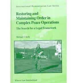 Restoring and Maintaining Order in Complex Peace Operations pdf epub mobi 电子书 下载