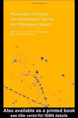 Phonological Encoding and Monitoring in Normal and Pathological Speech pdf epub mobi 电子书 下载