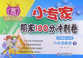 六年级数学(下 小学课标版/人教版）1+1轻巧夺冠 小专家期末100分冲刺卷