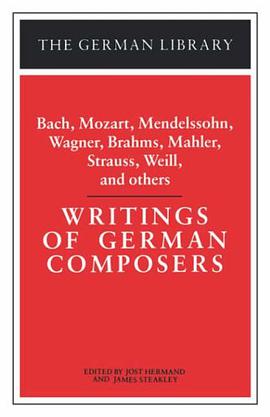 Writings of German Composers pdf epub mobi 电子书 下载