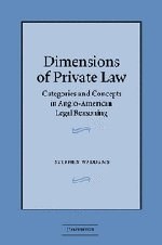 Dimensions of Private Law pdf epub mobi 电子书 下载