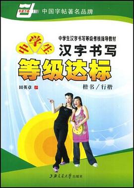 中学生汉字书写等级达标 pdf epub mobi 下载