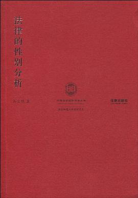 法律的性别分析 pdf epub mobi 电子书 下载