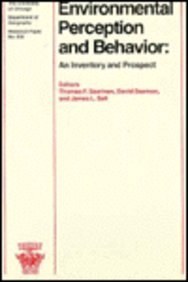 Environmental Perception and Behavior pdf epub mobi 电子书 下载