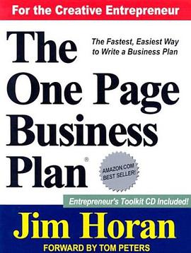 The One Page Business Plan for the Creative Entrepreneur pdf epub mobi 电子书 下载