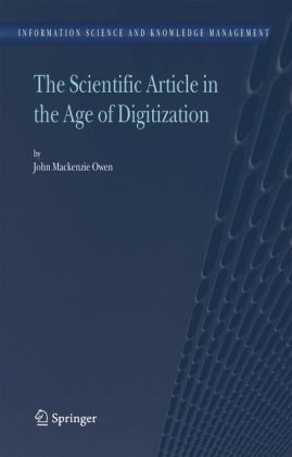 The Scientific Article in the Age of Digitization pdf epub mobi 下载