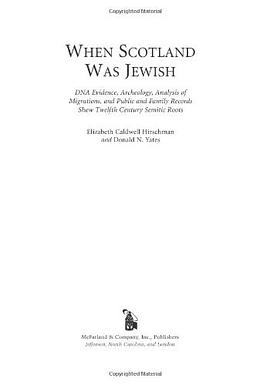 When Scotland Was Jewish pdf epub mobi 电子书 下载