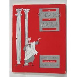 Phenomenon of Language pdf epub mobi 电子书 下载