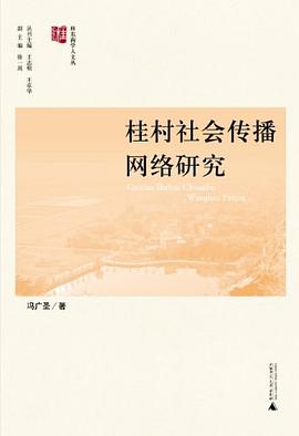 桂村社会传播网络研究 pdf epub mobi 电子书 下载
