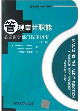 管理審計職能 pdf epub mobi 電子書 下載