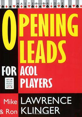 Opening Leads for Acol Players pdf epub mobi 电子书 下载