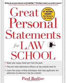 Great Personal Statements for Law School pdf epub mobi 电子书 下载