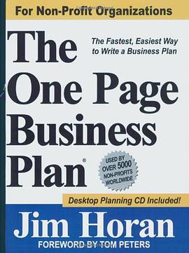 The One Page Business Plan for Non-Profit Organizations pdf epub mobi 电子书 下载