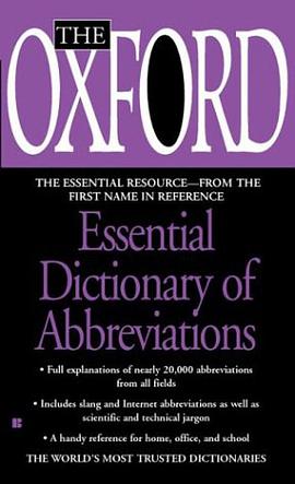 The Oxford Essential Dictionary of Abbreviations pdf epub mobi 电子书 下载