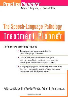 The Speech-language Pathology Treatment Planner pdf epub mobi 电子书 下载