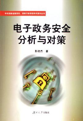 电子政务安全分析与对策 pdf epub mobi 电子书 下载