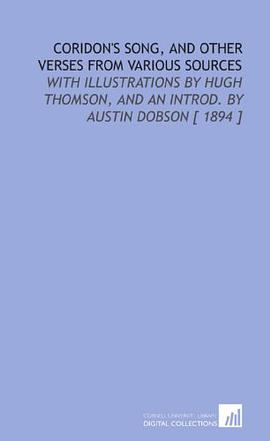 Coridon's Song, and Other Verses From Various Sources pdf epub mobi 電子書 下載
