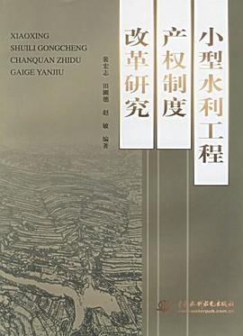 小型水利工程产权制度改革研究 pdf epub mobi 电子书 下载
