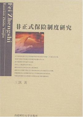 非正式保险制度研究 pdf epub mobi 电子书 下载