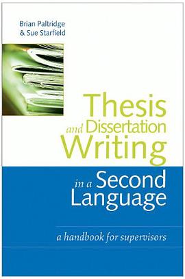 Thesis and Dissertation Writing in a Second Language pdf epub mobi 电子书 下载