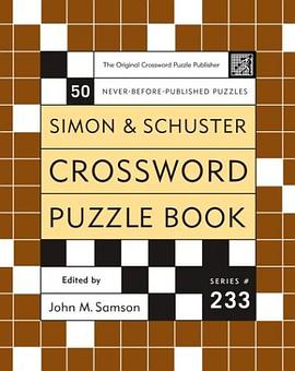 Simon and Schuster Crossword Puzzle Book #233 pdf epub mobi 电子书 下载