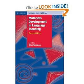 Materials development in language teaching pdf epub mobi 电子书 下载