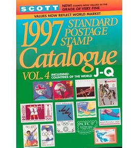 Scott 1997 Standard Postage Stamp Catalogue pdf epub mobi 电子书 下载