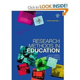 Research Methods in Education（6th edition） pdf epub mobi 电子书 下载