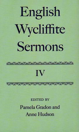 English Wycliffite Sermons pdf epub mobi 电子书 下载