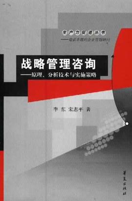战略管理咨询 pdf epub mobi 电子书 下载