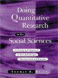Doing Quantitative Research in the Social Sciences pdf epub mobi 電子書 下載