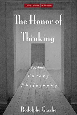 The Honor of Thinking pdf epub mobi 电子书 下载