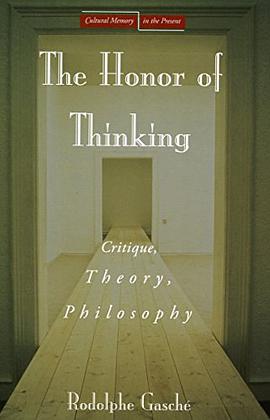 The Honor of Thinking pdf epub mobi 电子书 下载
