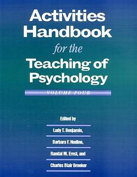 Activities Handbook for Teaching Psychology pdf epub mobi 电子书 下载