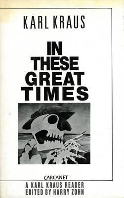 In These Great Times A Karl Kraus Reader pdf epub mobi 电子书 下载