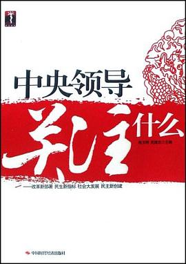 中央領導關注什麼 pdf epub mobi 電子書 下載
